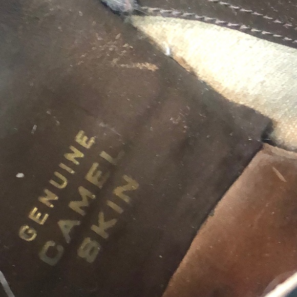 100% genuine camel skin Dack’s Oxford shoes Sz 10 - Picture 11 of 16